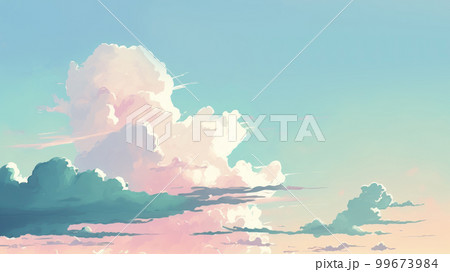 Watercolor style of sky sweet color background Watercolor style of sky sweet color background 99673984