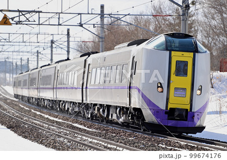 千歳線　島松ー北広島　JR北海道　キハ261系1000番台　ST-1204編成（札幌）　おおぞら 99674176