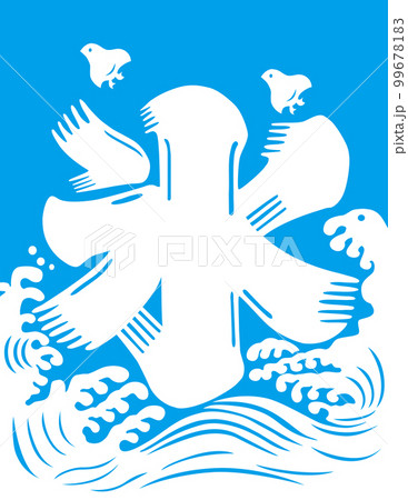 かき氷　氷旗 99678183