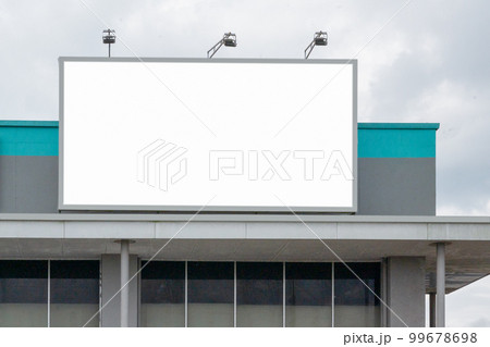 blank billboard on the street 99678698