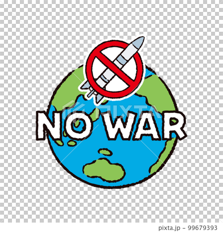 地球_アジア・オセアニア・アメリカ_NOWAR_ミサイル禁止 99679393