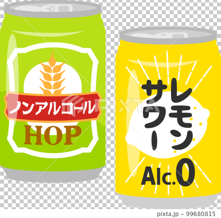 ノンアルコールの缶飲料 99680815