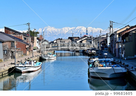 内川からの立山連峰 内川からの立山連峰 99681605