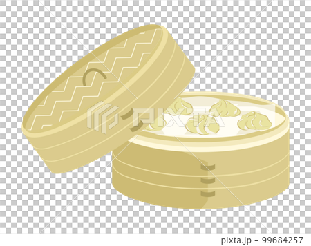 蒸籠裡的小籠包 99684257