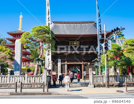 東京 高幡不動尊 仁王門と五重塔 東京 高幡不動尊 仁王門と五重塔 99684540