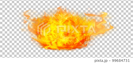 Fire flame on transparent background Fire flame on transparent background 99684731