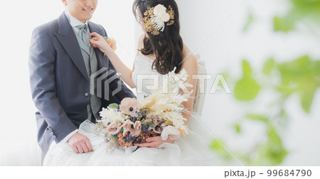 ウェディング　新郎新婦　 99684790