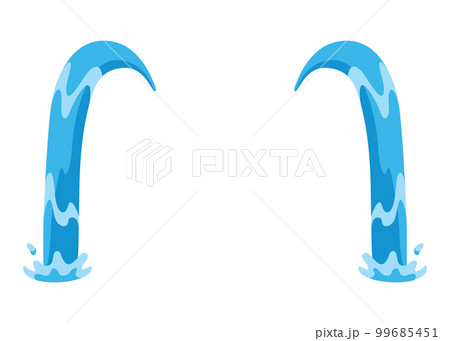 Cartoon tear drops icon. Sorrow cry streams, tear blob. Crying fluid, falling blue water drops. Isolated vector for sorrowful character weeping expression. Wet grief droplets Cartoon tear drops icon. Sorrow cry streams, tear blob. Crying fluid, falling blue water drops. Isolated vector for sorrowful character weeping expression. Wet grief droplets 99685451