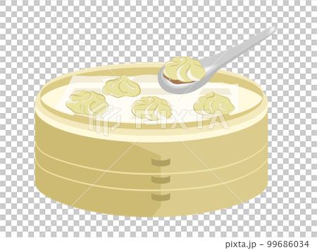 蒸籠小籠包和荷花小籠包 99686034