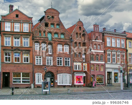 Street in Luneburg, Germany Street in Luneburg, Germany 99686746