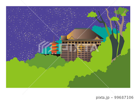 清水寺　古都京都の世界遺産 99687106