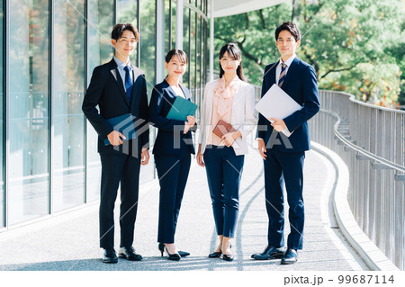 ビジネスチーム ビジネスチーム 99687114