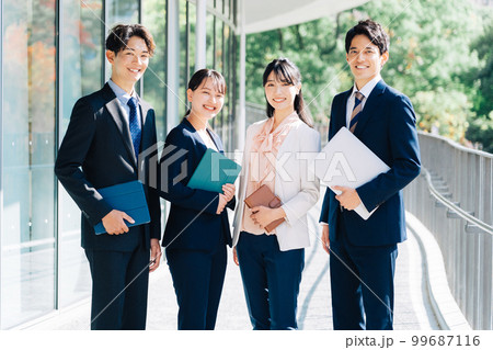 ビジネスチーム ビジネスチーム 99687116