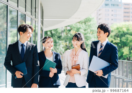 ビジネス　男女 99687164