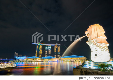 シンガポールの夜景 シンガポールの夜景 99690178