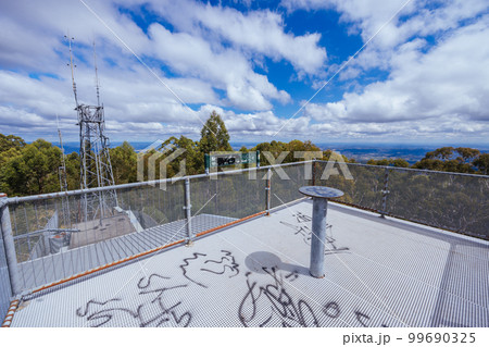 Summer Landscape at Mt St Leonard in Australia Summer Landscape at Mt St Leonard in Australia 99690325