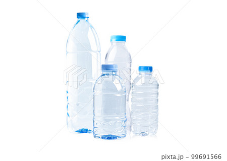Plastic water bottle isolated on white background. Plastic water bottle isolated on white background. 99691566