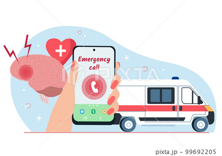 Stroke Flat Composition 99692205