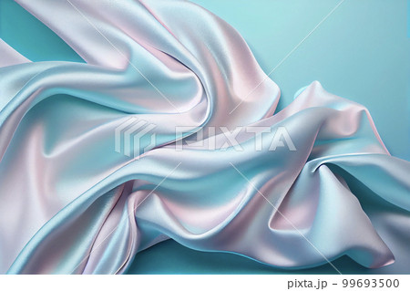 light blue silk background