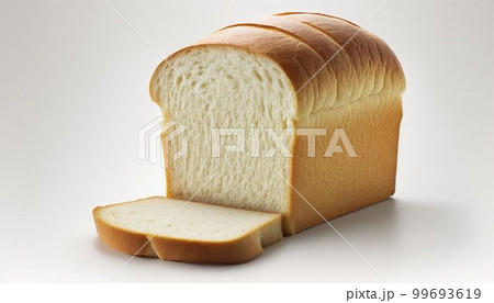 食パン：精緻なCG画像で表現