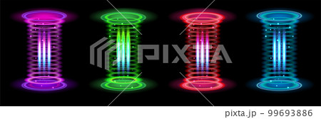 Circular Portals Color Set 99693886