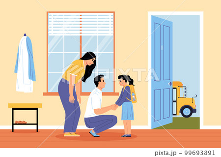 Goodbye To Parents Composition 99693891