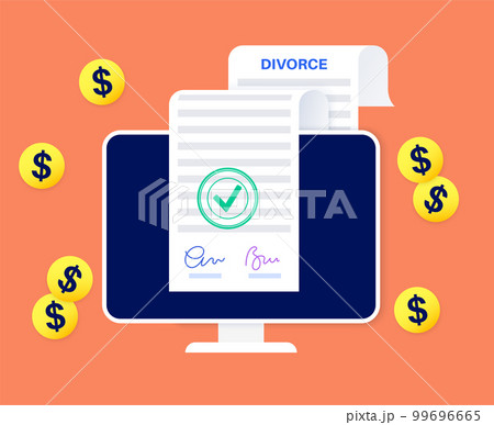 Online divorce procedure 99696665