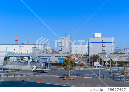 千葉県市川市東京外環自動車道周辺の風景2023年2月 千葉県市川市東京外環自動車道周辺の風景2023年2月 99697497