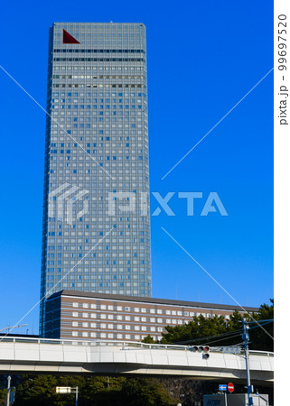 千葉県千葉市美浜区海浜大通り沿線の風景2023年2月 99697520