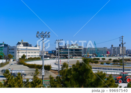 千葉県船橋市船橋競馬場周辺の風景2023年2月 99697540