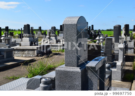 お墓の風景 集団墓地 お墓の風景 集団墓地 99697750