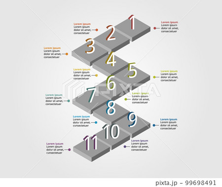 square timeline chart template for infographic for presentation for 11 element square timeline chart template for infographic for presentation for 11 element 99698491