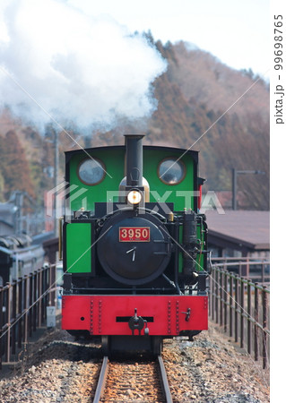 群馬県碓氷峠鉄道文化むらを走る園内鉄道「アプトくん」_2023/2/25撮影 99698765
