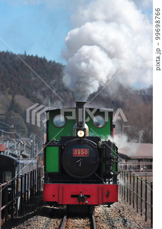 群馬県碓氷峠鉄道文化むらを走る園内鉄道「アプトくん」_2023/2/25撮影 群馬県碓氷峠鉄道文化むらを走る園内鉄道「アプトくん」_2023/2/25撮影 99698766