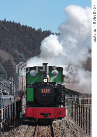 群馬県碓氷峠鉄道文化むらを走る園内鉄道「アプトくん」_2023/2/25撮影 群馬県碓氷峠鉄道文化むらを走る園内鉄道「アプトくん」_2023/2/25撮影 99698767