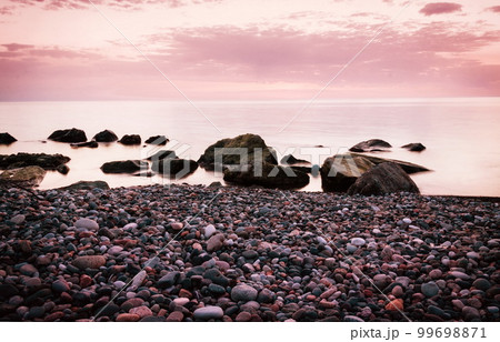 Long exposure water closeup in sea Long exposure water closeup in sea 99698871
