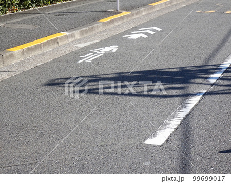 東京 道路表示(自転車ナビライン) 東京 道路表示(自転車ナビライン) 99699017