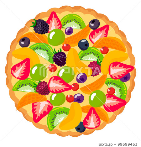 フレッシュなフルーツのタルト フレッシュなフルーツのタルト 99699463