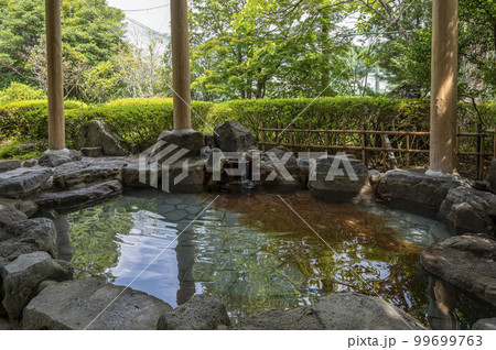 露天風呂　温泉 99699763