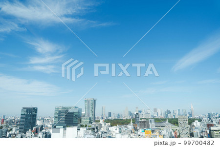 東京の青空の素材写真 東京の青空の素材写真 99700482
