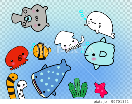 海イラスト 海イラスト 99701551