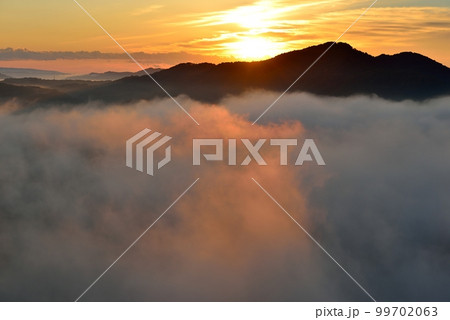 鎌倉山の雲海 99702063