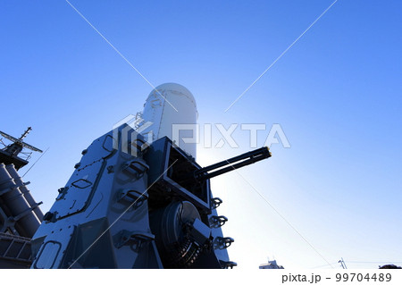 護衛艦の機関砲 99704489