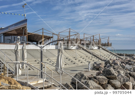 Fontanka beach on the Black Sea near Odessa, Ukraine Fontanka beach on the Black Sea near Odessa, Ukraine 99705044