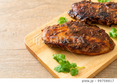 spicy grilled jamaican jerk chicken spicy grilled jamaican jerk chicken 99708817