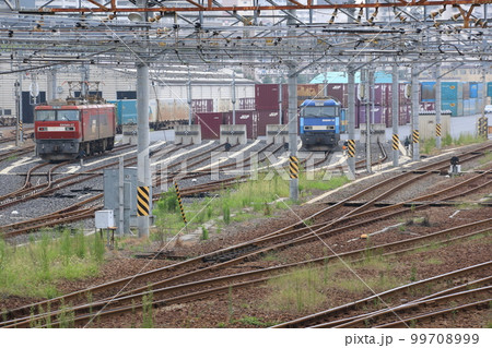 日本貨物鉄道㈱ 隅田川駅の風景 日本貨物鉄道㈱ 隅田川駅の風景 99708999