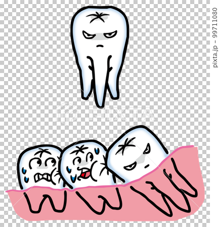 智齒長得嚇人牙根歪了2件套智齒怎麼斜長出來推下一顆牙 99711080
