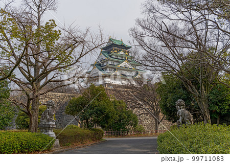大阪城 天守閣の風景 大阪城 天守閣の風景 99711083