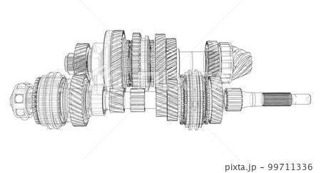 Gearbox sketch 99711336