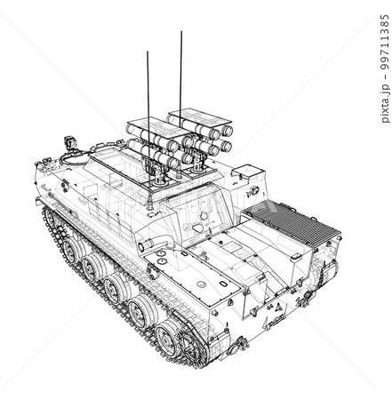 Anti-tank armored car Anti-tank armored car 99711385